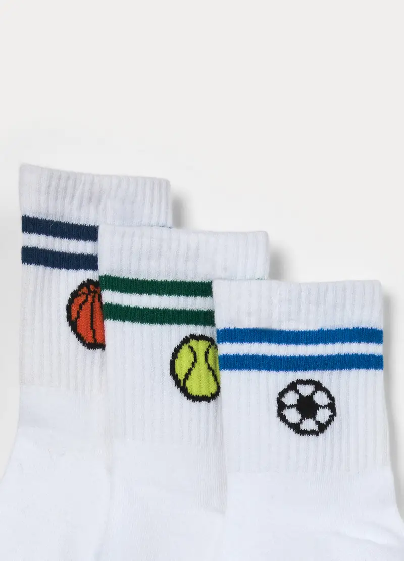 Blukids Calze Bambino Bianco 4222676 miniatura 3