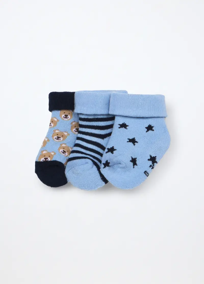 Blukids Calze Neonato Blu 2868801 miniatura 2