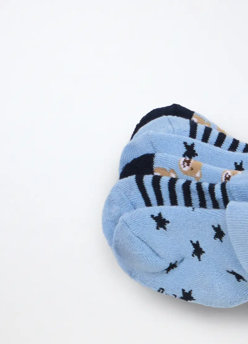 Blukids Calze Neonato Blu 2869062 miniatura 3