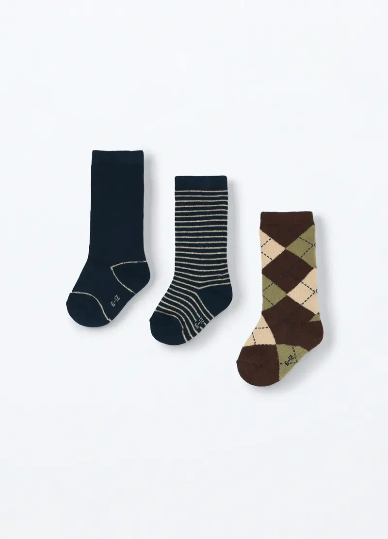 Blukids Calze Neonato Marrone 4251735 miniatura 2