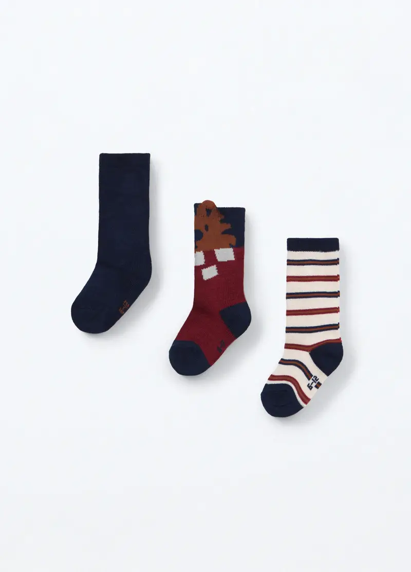 Blukids Calze Neonato Blu 4251596 miniatura 2