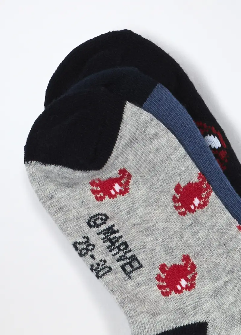 Blukids Calze Bambino Grigio 2772029 miniatura 3