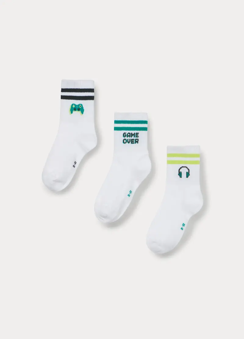 Blukids Calze Bambino Bianco 4251845 miniatura 2