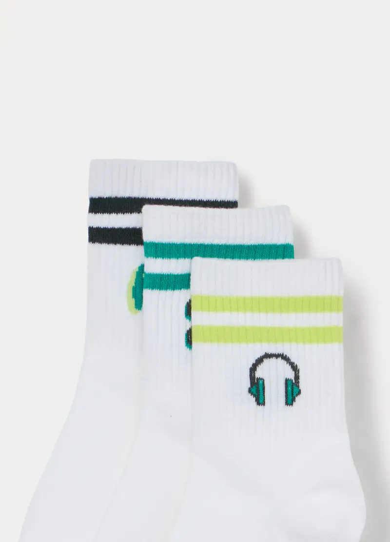 Blukids Calze Bambino Bianco 4253788 miniatura 3