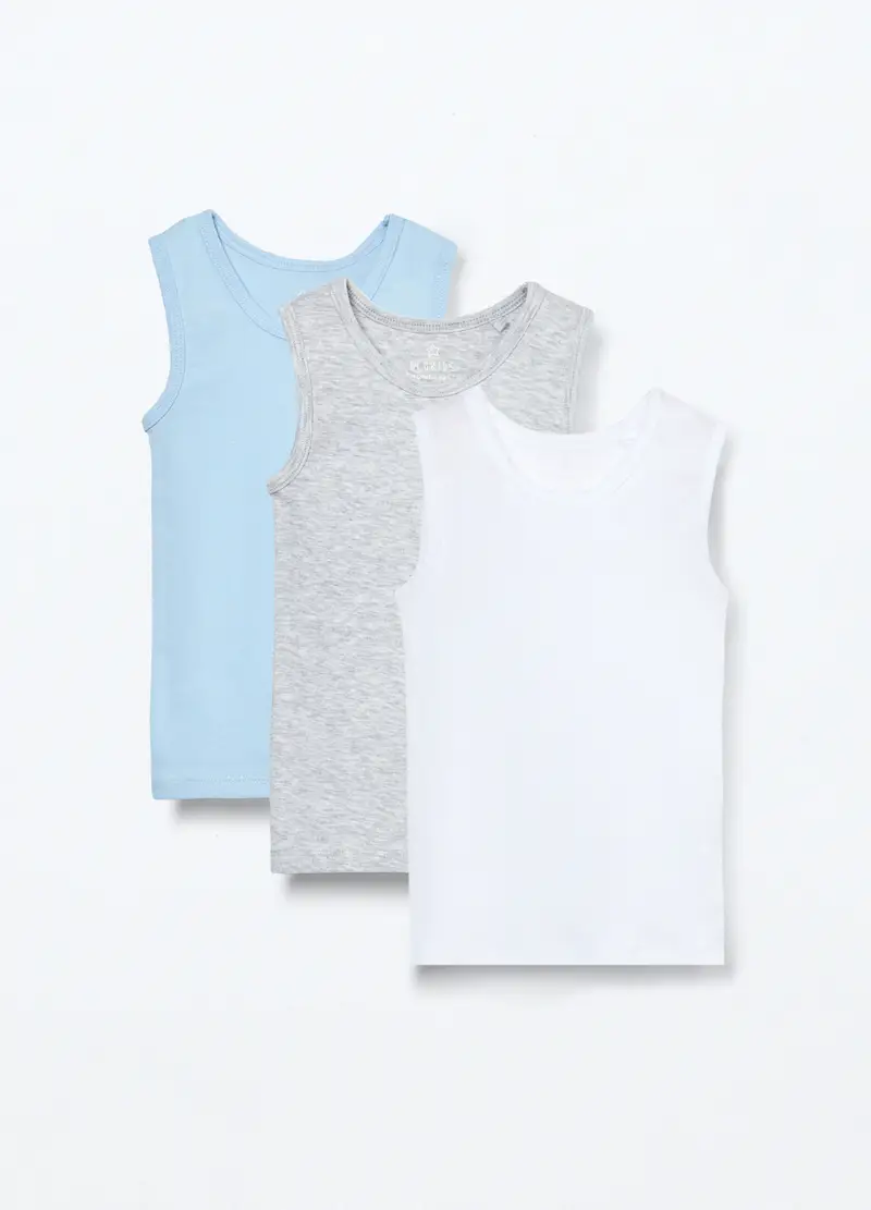 Blukids Canotte Neonato Azzurro 965736