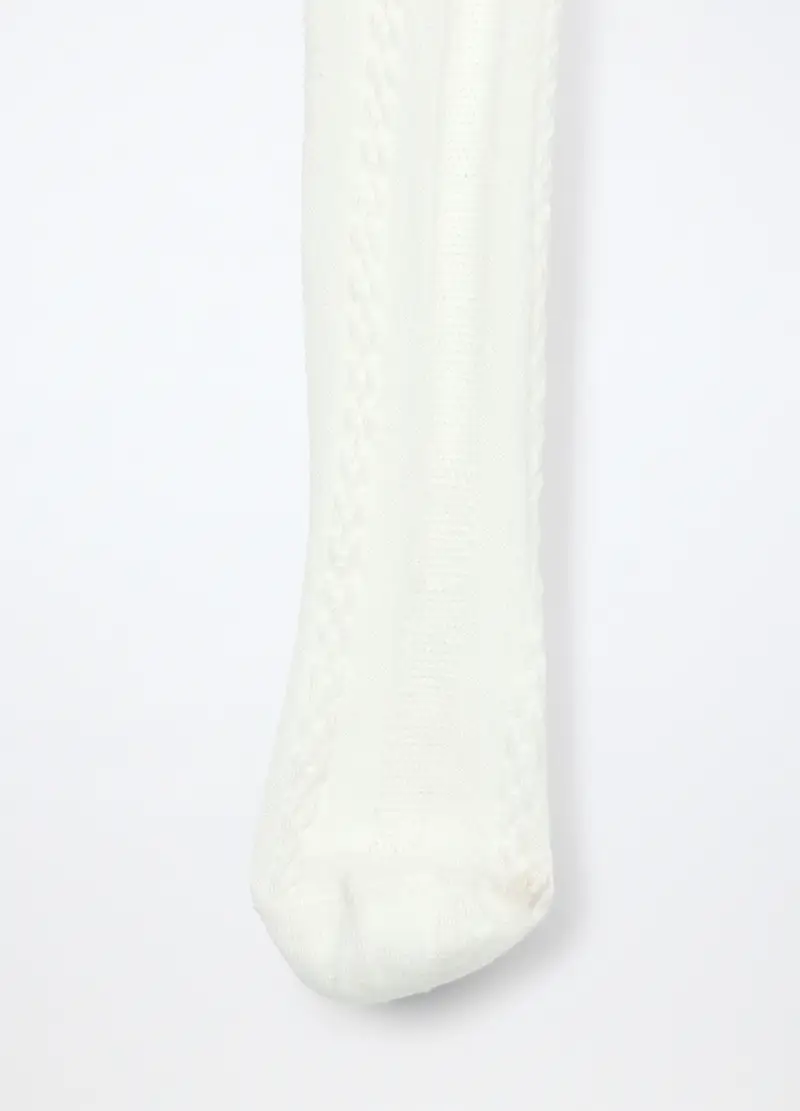 Pack 3 Collant In Cotone Stretch Bambina, Rosa pastello miniatura 2