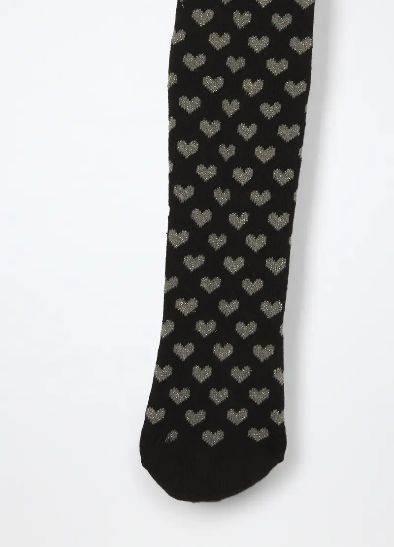 Pack 3 Collant In Cotone Stretch Bambina, Rosa pastello miniatura 3