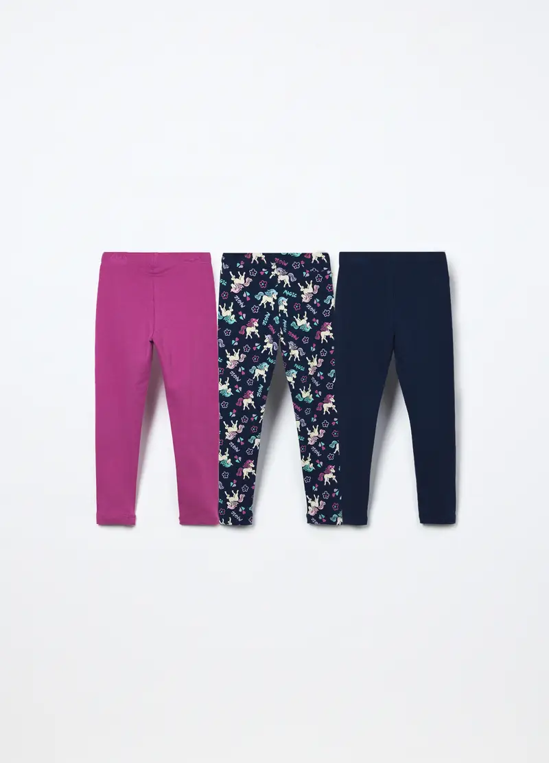 Blukids Leggings Bambina Blu 4251954 miniatura 2