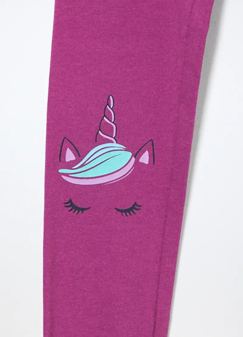 Blukids Leggings Bambina Blu 4254342 miniatura 3