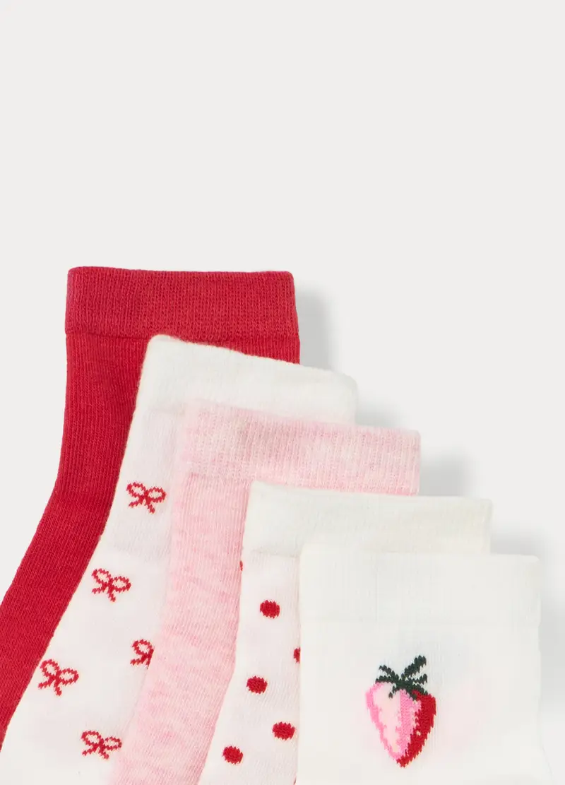 Blukids Calze Bambina Rosa 4320210 miniatura 3