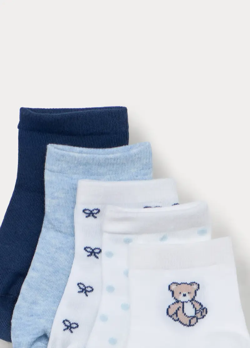 Blukids Calze Bambina Blu 4222670 miniatura 3