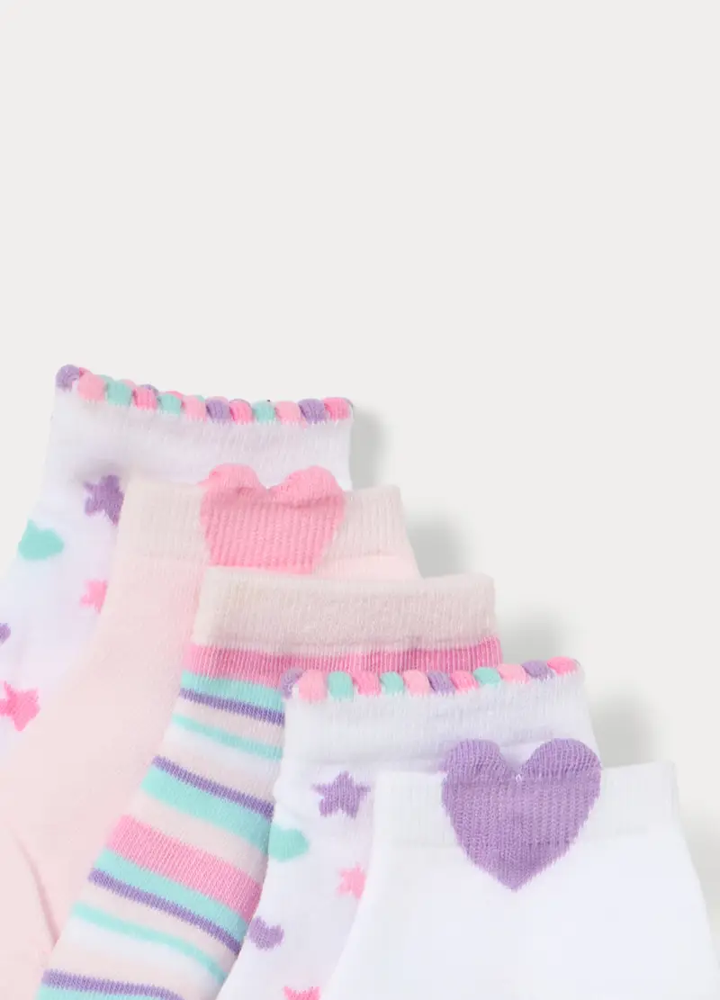 Blukids Calze Bambina Rosa 4223279 miniatura 3