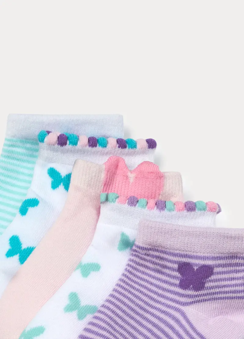 Blukids Calze Bambina Rosa 4223280 miniatura 3