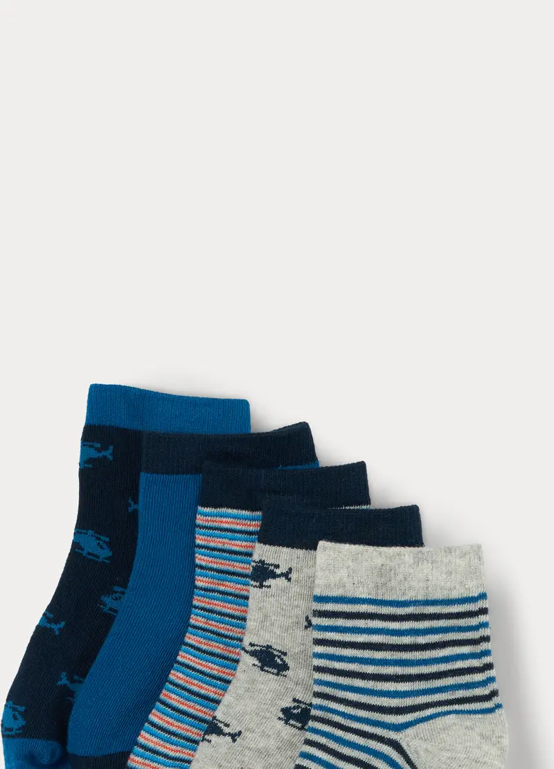 Blukids Calze Bambino Blu 4222672 miniatura 3