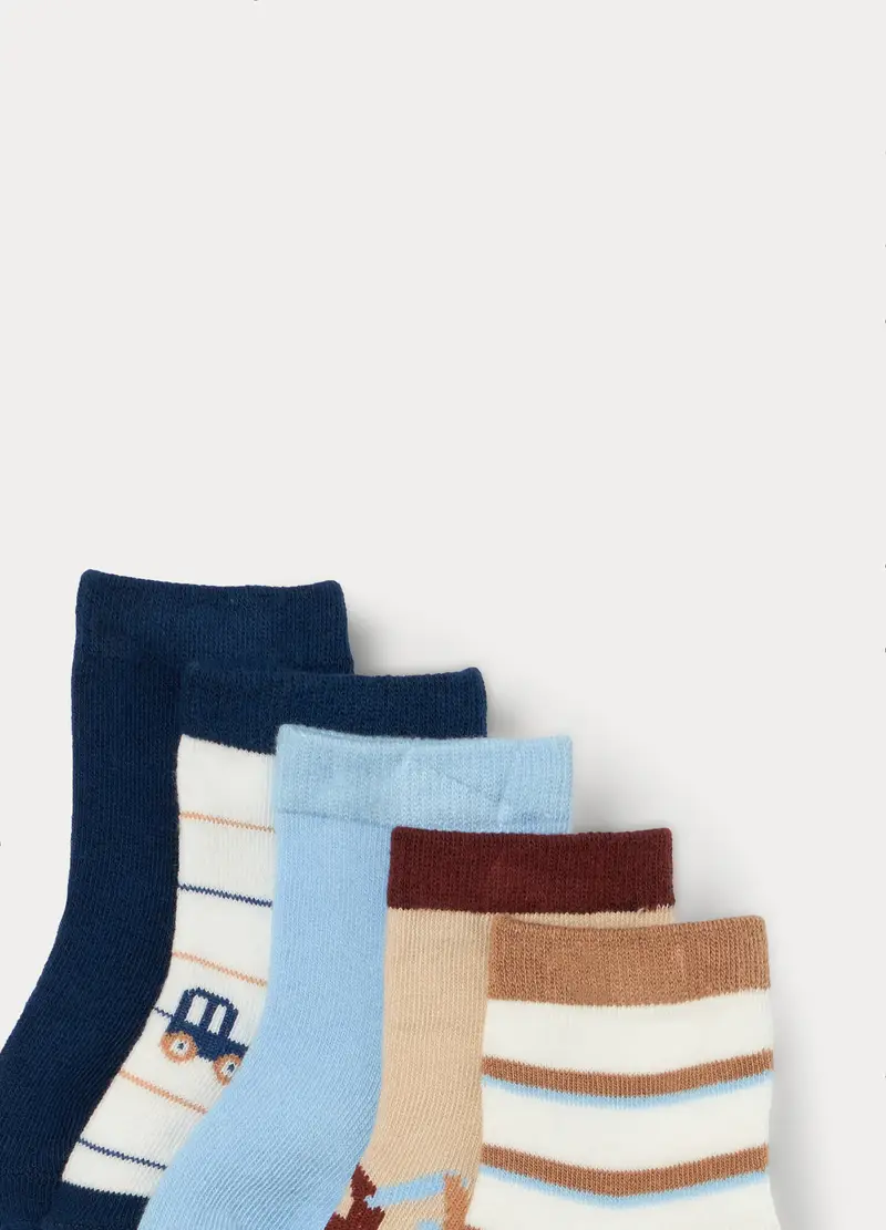 Blukids Calze Neonato Bianco 4221975 miniatura 3