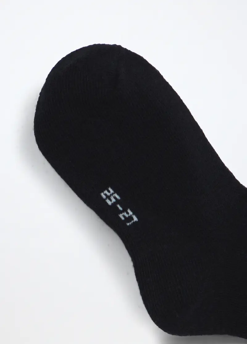 Blukids, Pack 5 Calzini Corti Misto Cotone, Bambino, Nero, Taglia: 28/30 miniatura 2