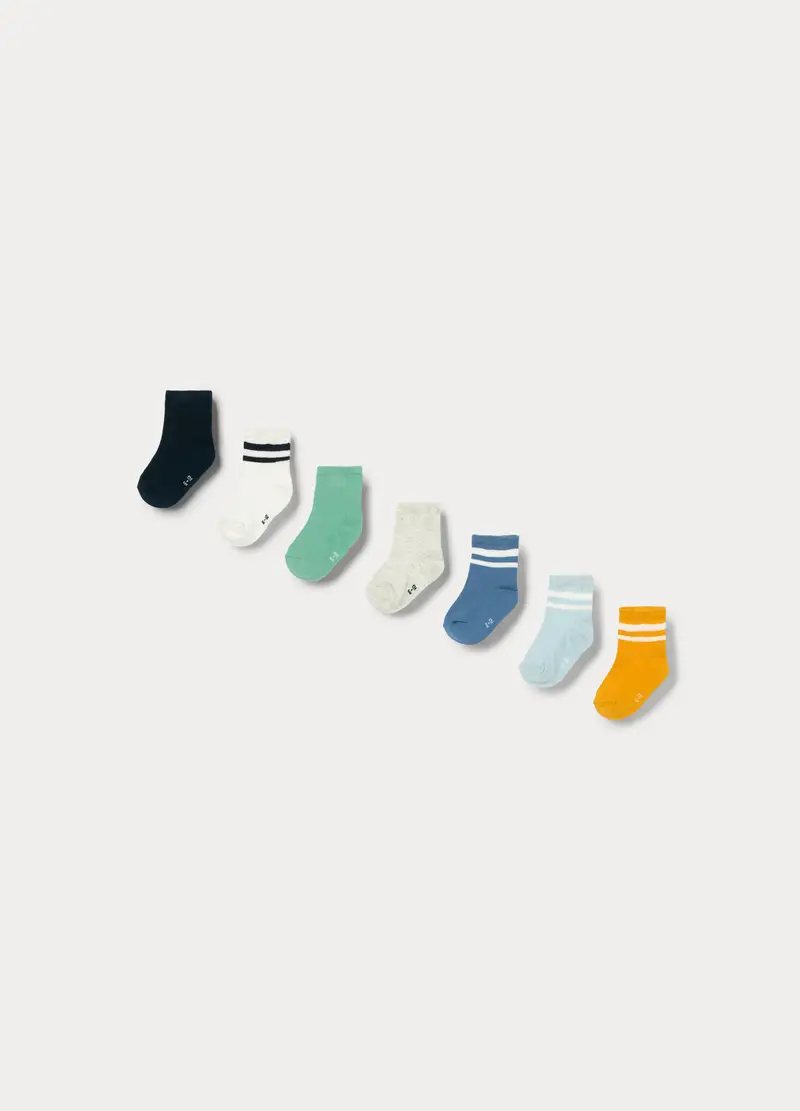 Blukids Calze Neonato Arancione 4220837 miniatura 2