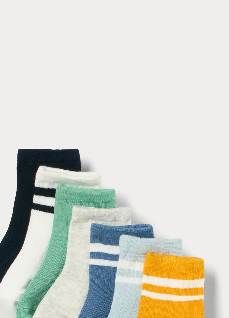 Blukids Calze Neonato Arancione 4221976 miniatura 3