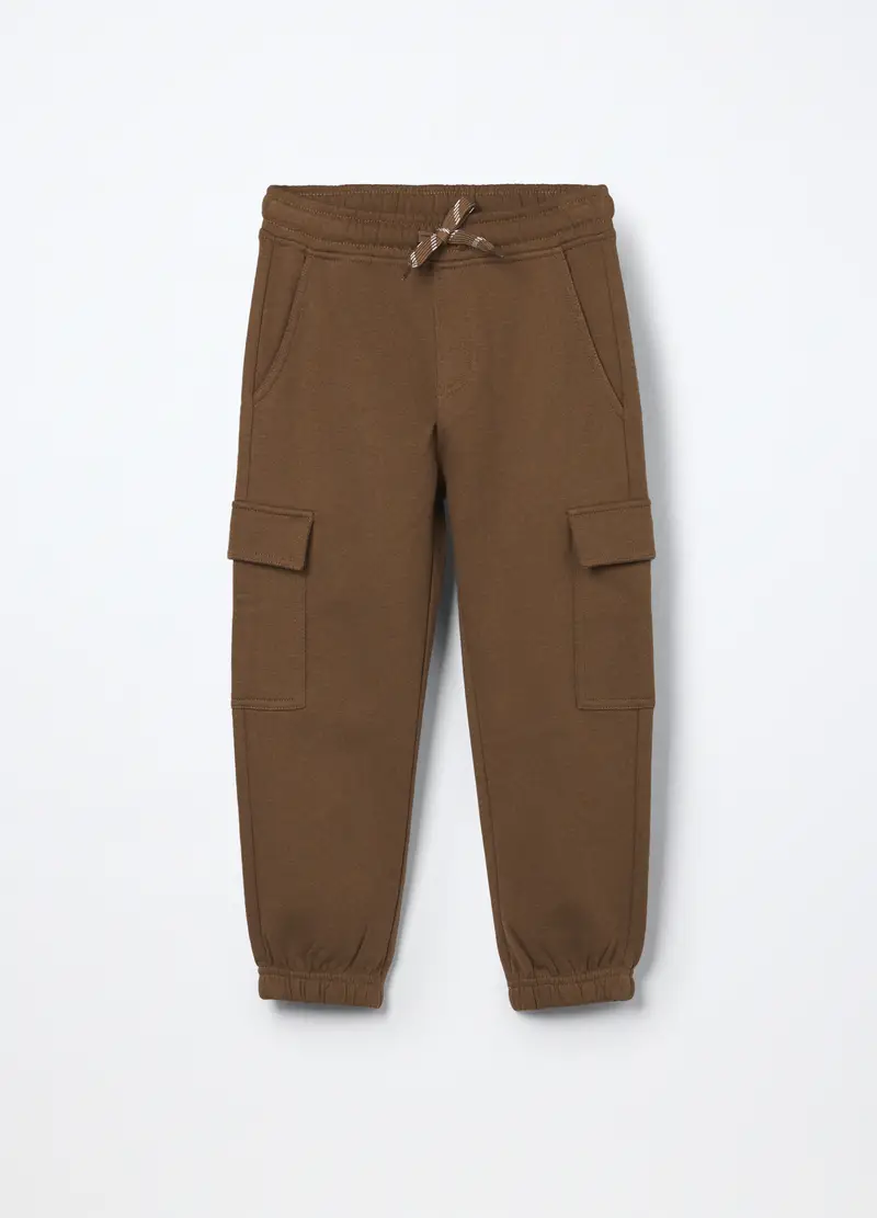 Blukids Pantaloni cargo Bambino Marrone 2346520