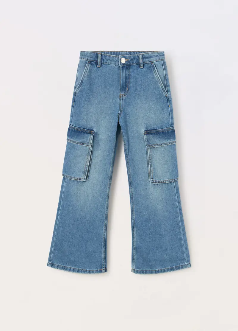 Blukids Pantaloni cargo Ragazza Blu 963928