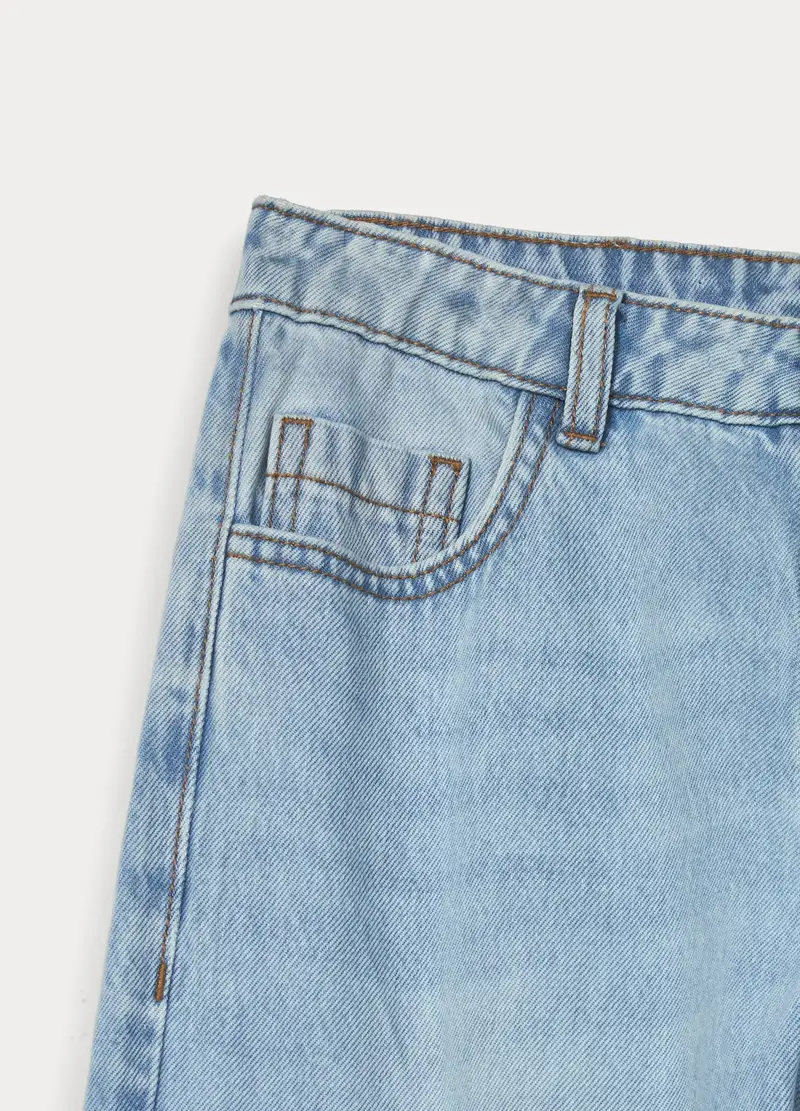 Blukids Pantaloni cargo Ragazza Azzurro 4222173 miniatura 3