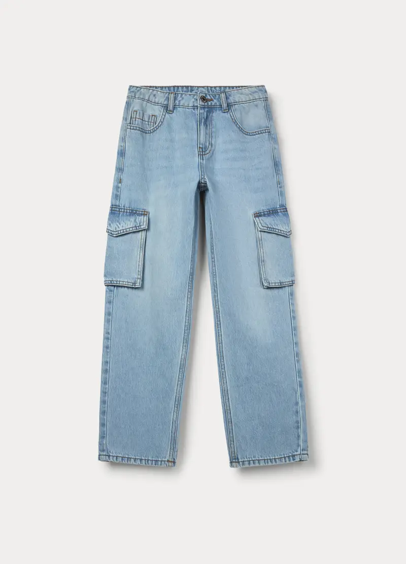 Blukids Pantaloni cargo Ragazza Denim 4222173