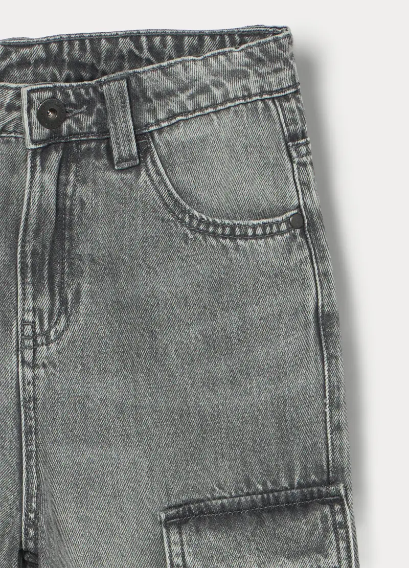 Blukids Pantaloni cargo Ragazzo Grigio 4222245 miniatura 3