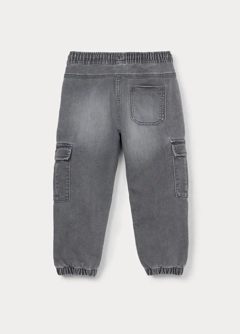 Blukids Pantaloni cargo Bambino Denim 4319966 miniatura 2