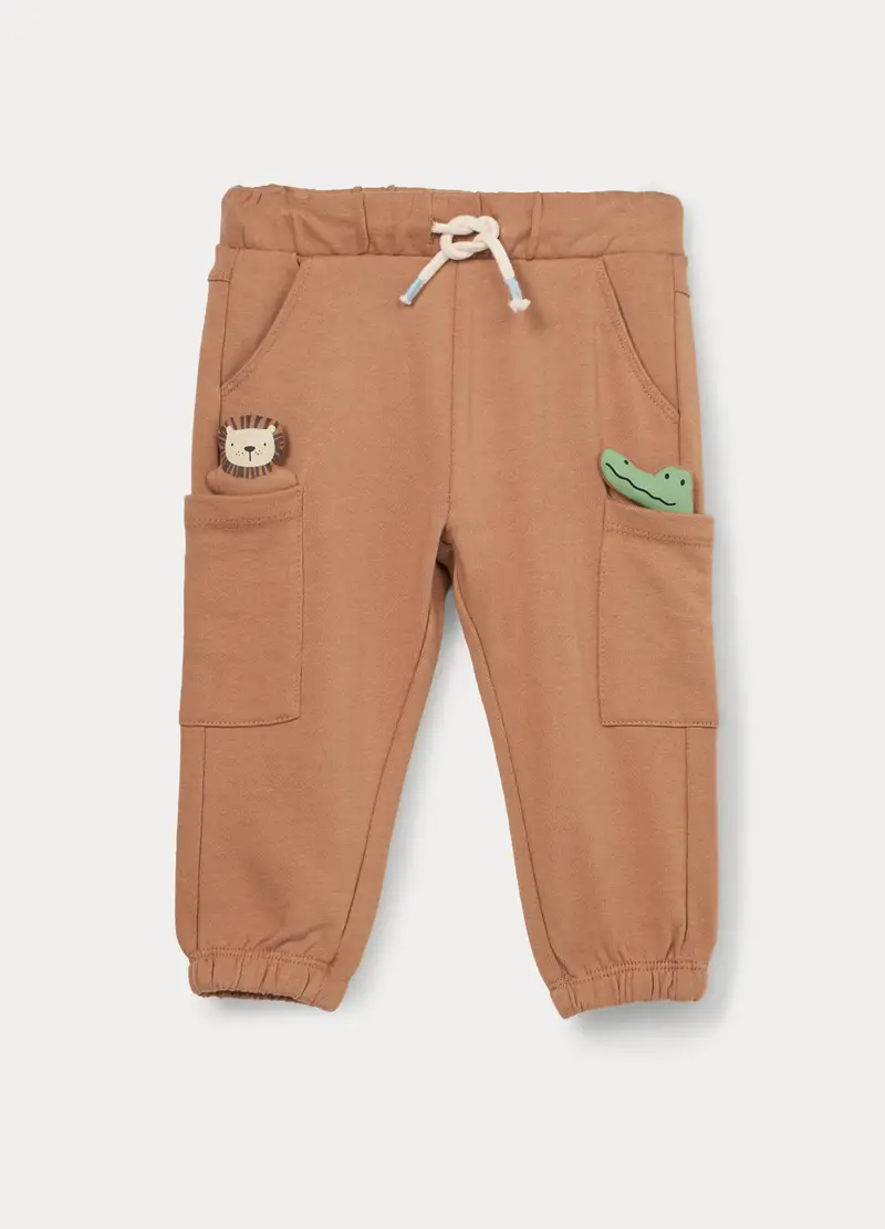 Blukids Pantaloni cargo Bambino Marrone 4251780