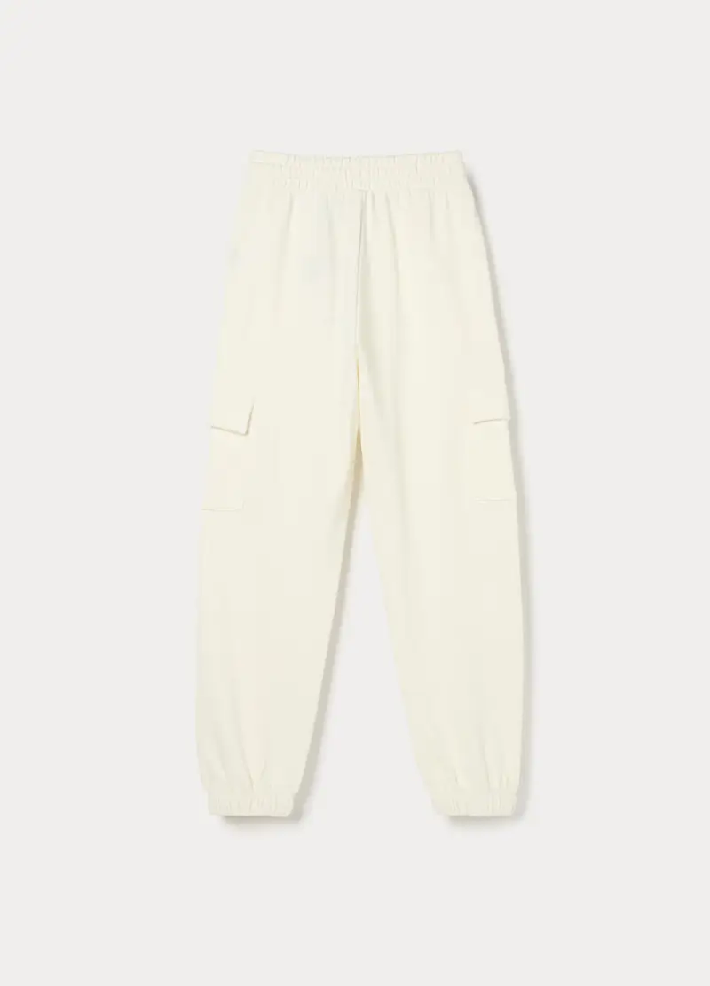 Blukids Pantaloni cargo Bambina Bianco 4221039 miniatura 2