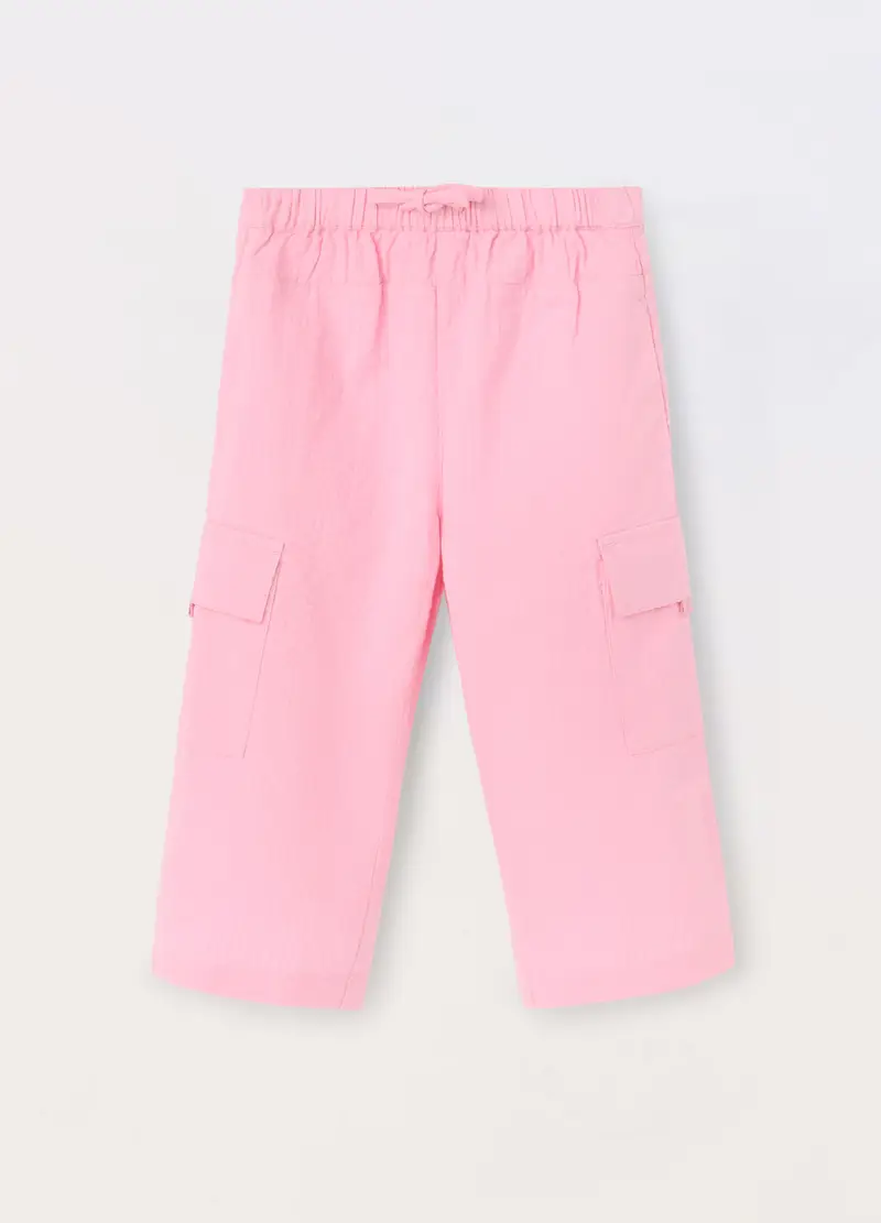 Blukids Pantaloni cargo Bambina Rosa 964262