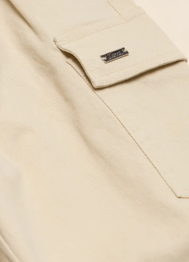 Blukids Pantaloni cargo Bambina Beige 3756273 miniatura 2