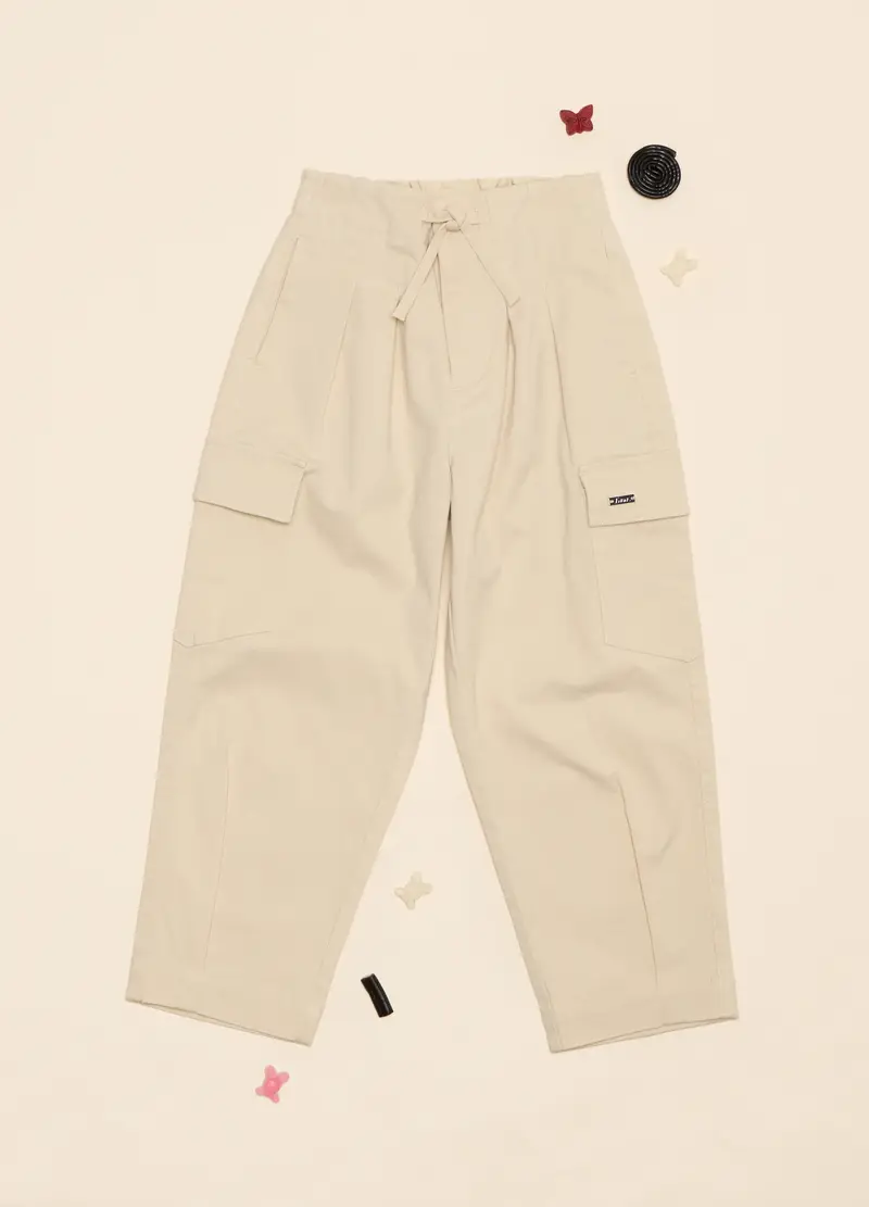 Blukids Pantaloni cargo Bambina Beige 3756273