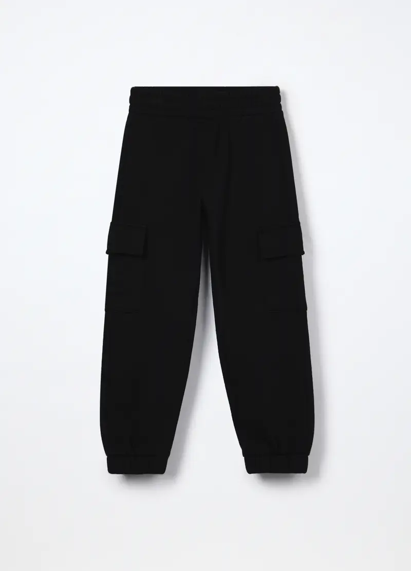 Blukids Pantaloni cargo Bambina Nero 2346594
