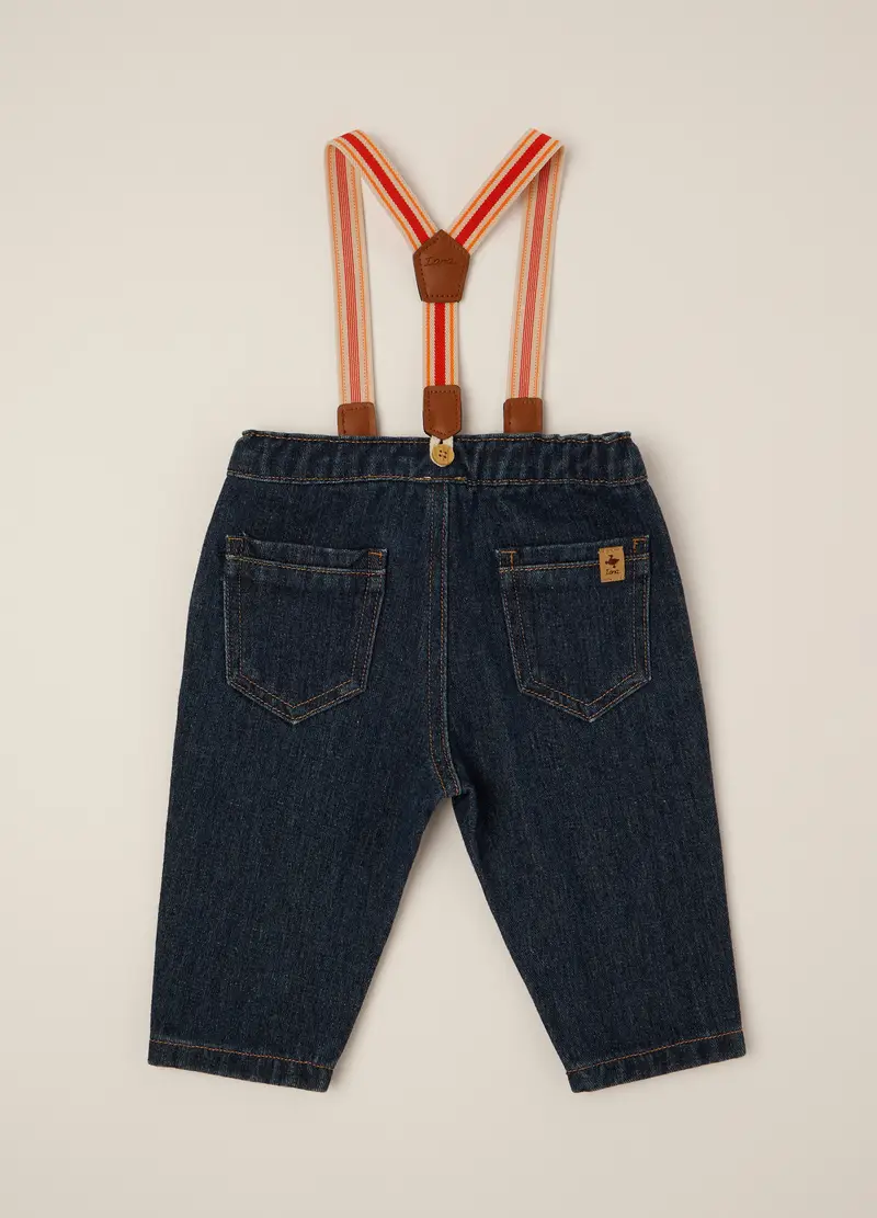 Blukids Bretelle Neonato Nero 2474943 miniatura 3