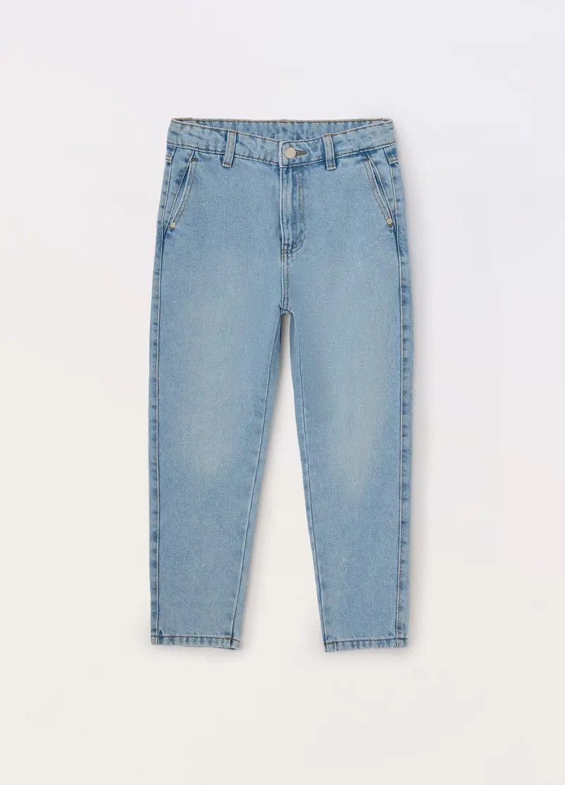 Blukids, Pantaloni In Denim Ragazzo, Bambino, Blu chiaro, Taglia: 10-11