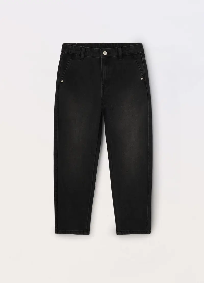 Blukids, Pantaloni In Denim Ragazzo, Bambino, Nero, Taglia: 10-11