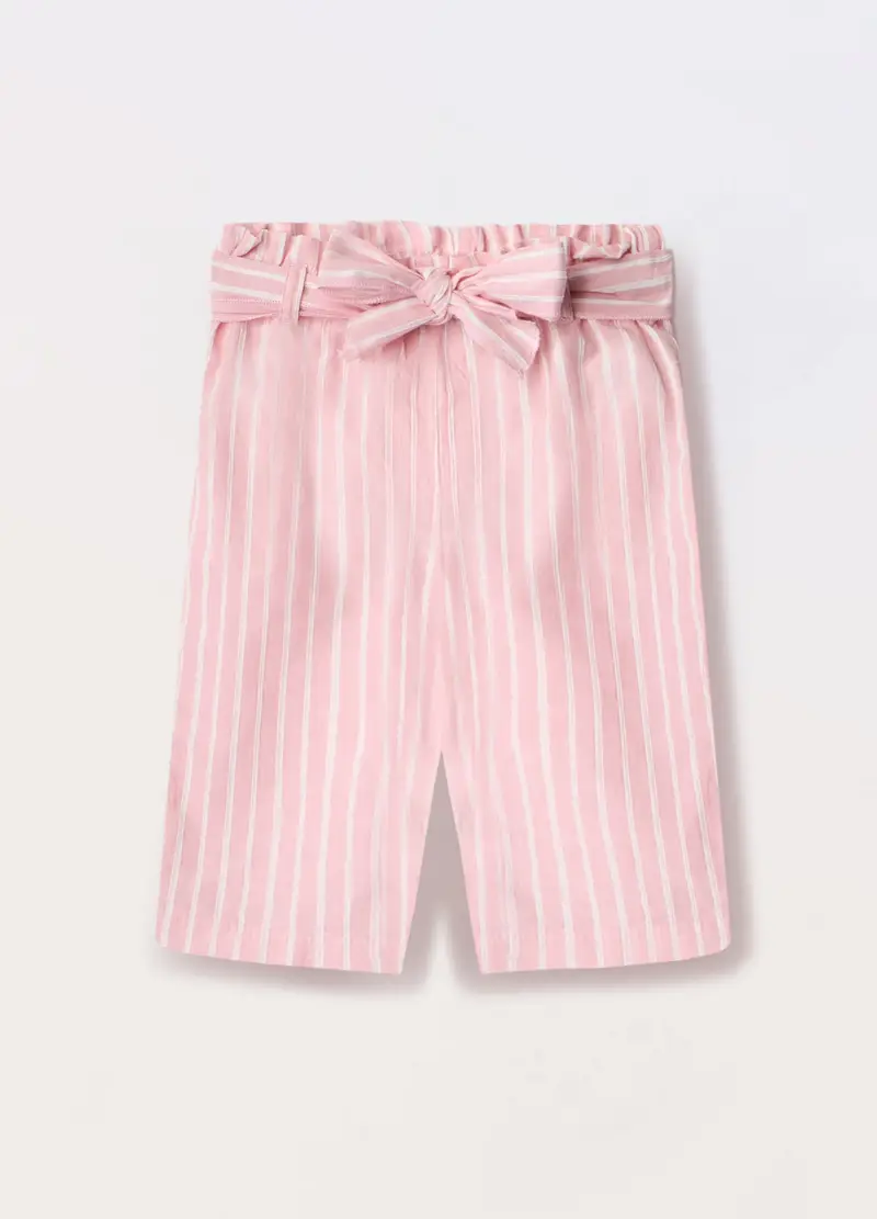Blukids, Pantaloni In Puro Cotone Neonata, Bambina, Rosa cipria, Taglia: 9-12