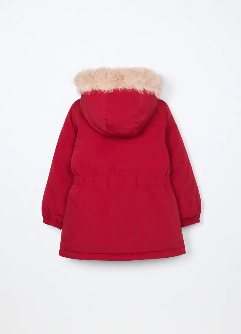 Blukids Parka Bambina Rosso 2762975 miniatura 2