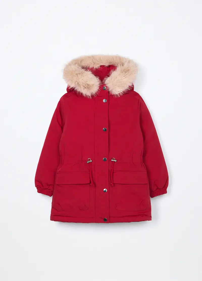 Blukids Parka Bambina Rosso 2762975
