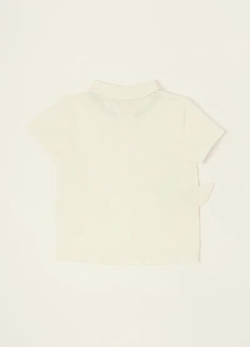 Blukids Polo Neonato Beige 4288177 miniatura 2