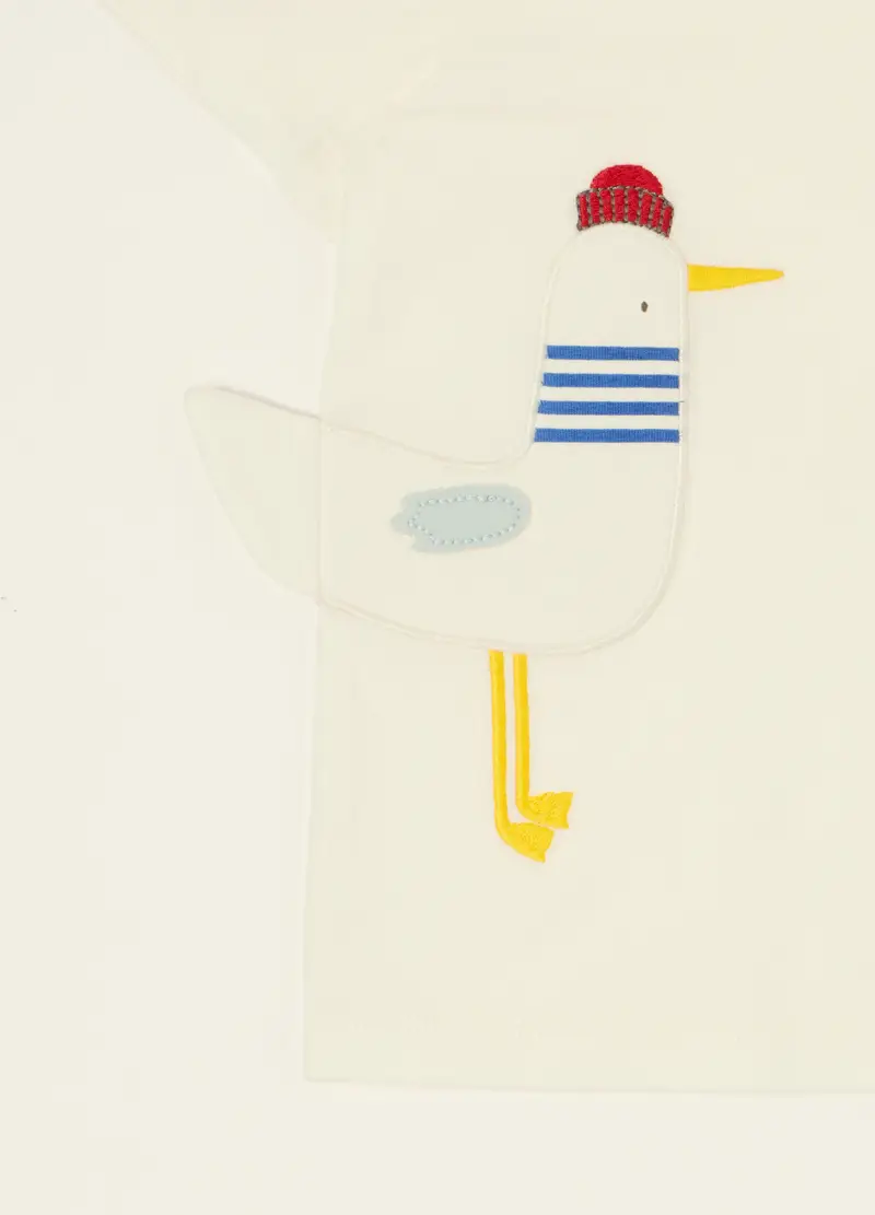 Blukids Polo Neonato Beige 4288177 miniatura 3