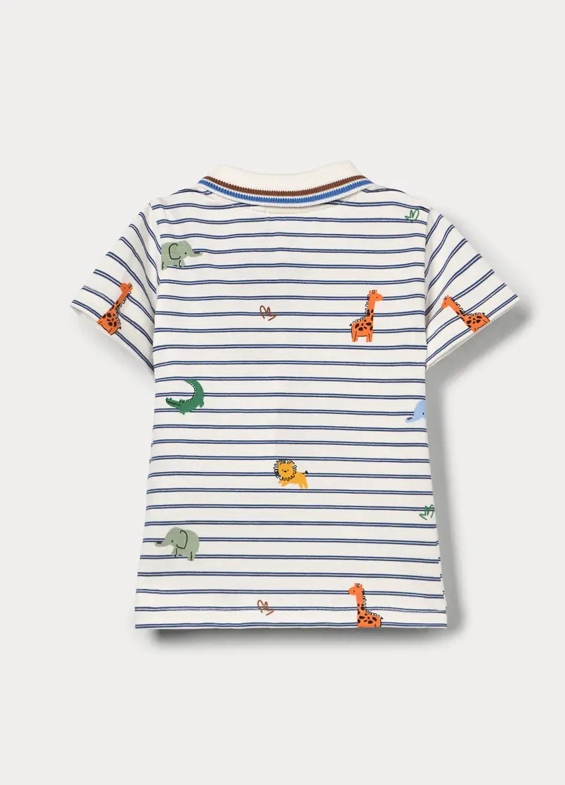 Blukids Polo Neonato Bianco 4350380 miniatura 2