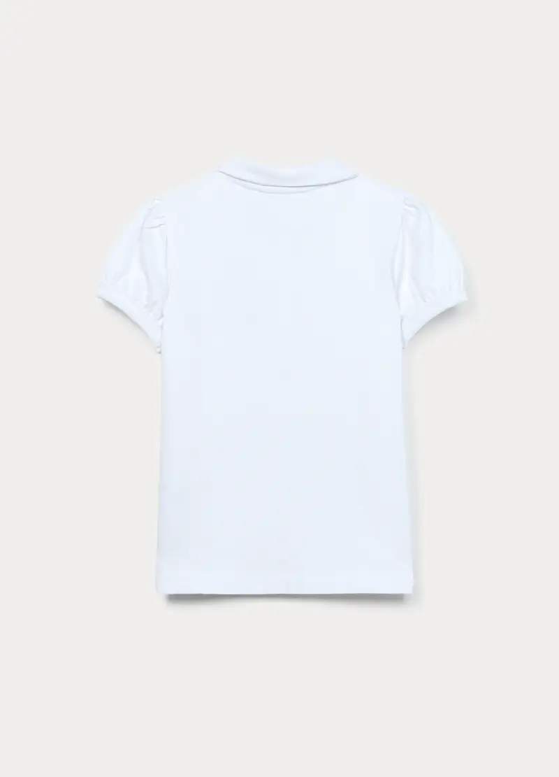 Blukids Polo Bambina Bianco 4318148 miniatura 2