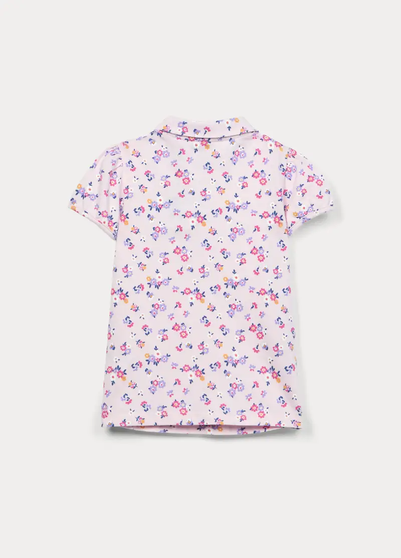Blukids Polo Bambina Rosa 4318114 miniatura 2