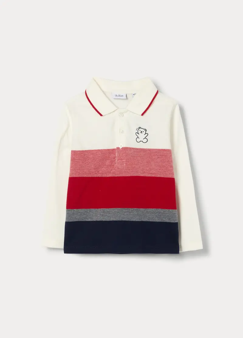 Blukids Polo Bambino Rosso 4222629