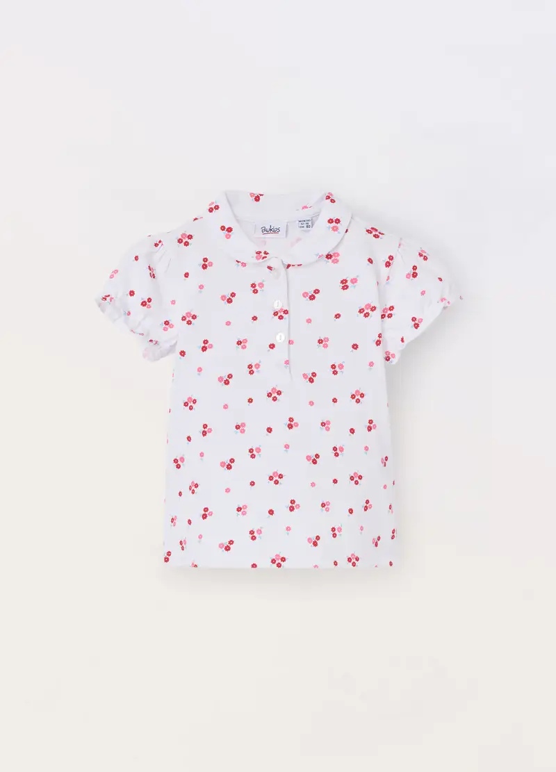 Blukids Polo Bambina Bianco 964579