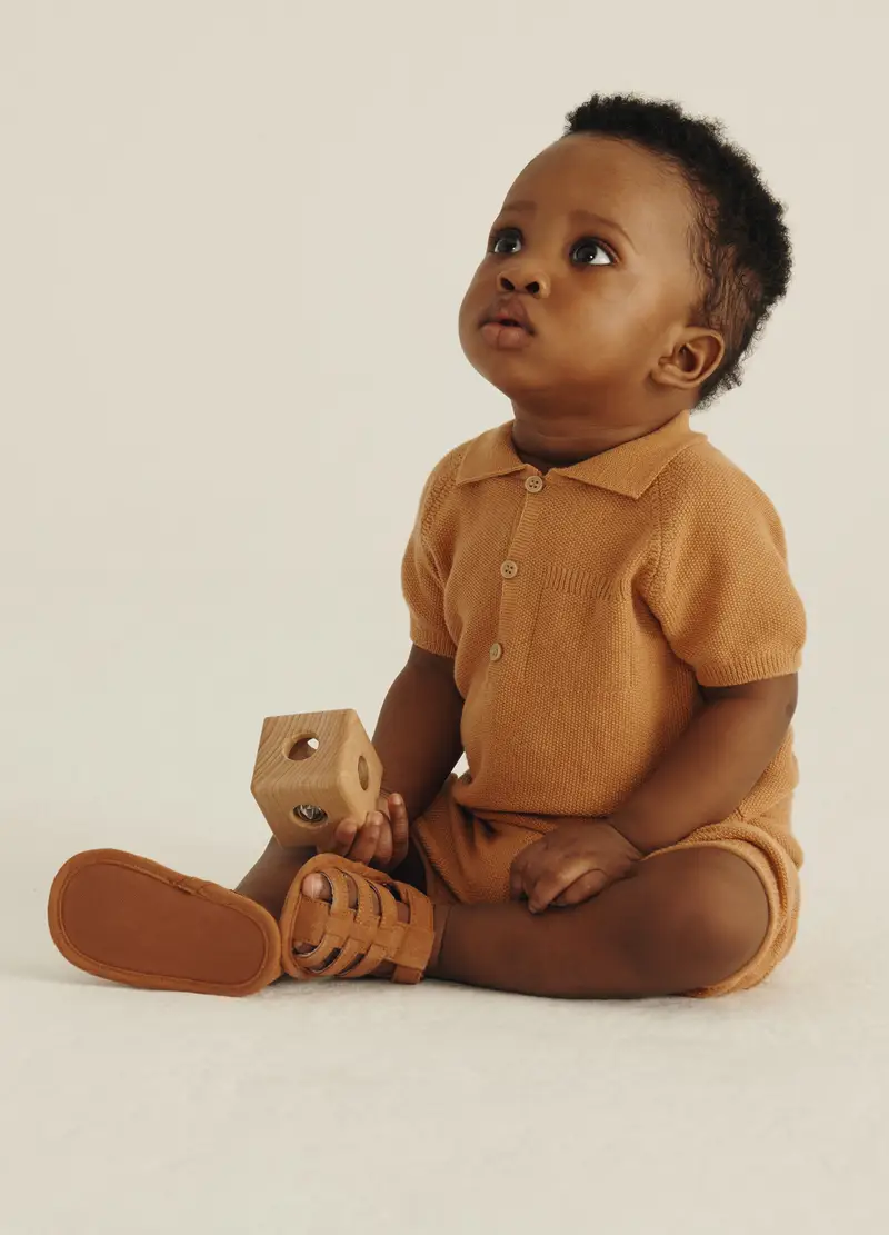 Blukids Polo Neonato Arancione 963854