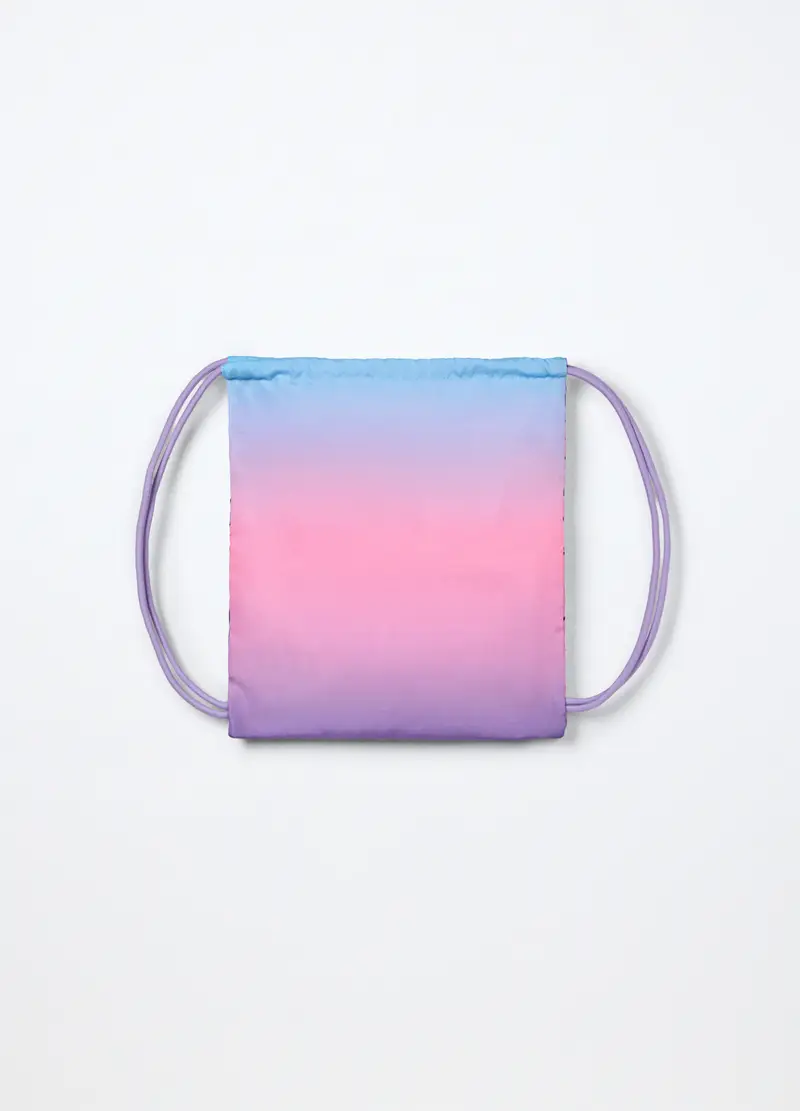 Sacca Con Stampa, Bambina, Viola lilla, .U miniatura 2