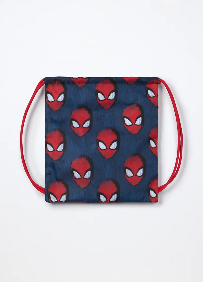 Sacca Con Stampa, Bambino, Blu scuro, .U miniatura 2